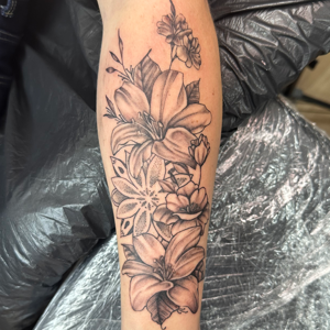 Blumen tattoo
